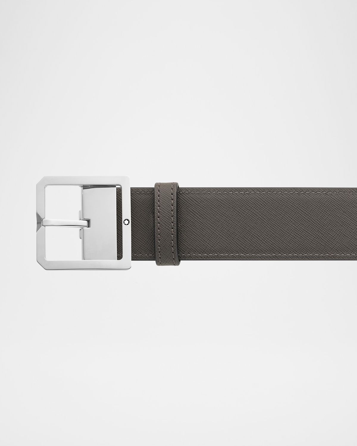 Montblanc Men 's Pin Buckle Reversible Leather Belt