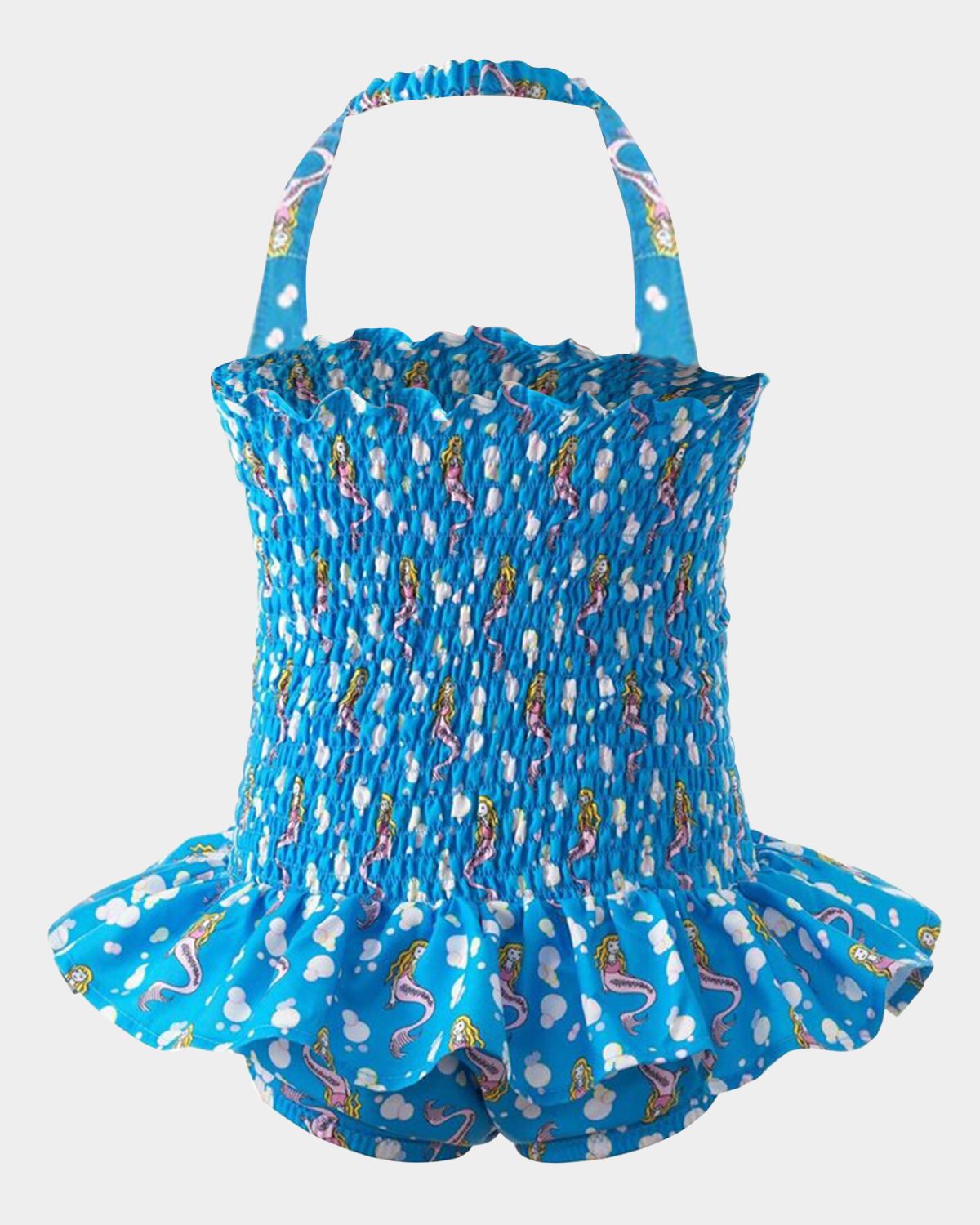Rachel Riley Girl 's Mermaid Swimsuit, Size -8