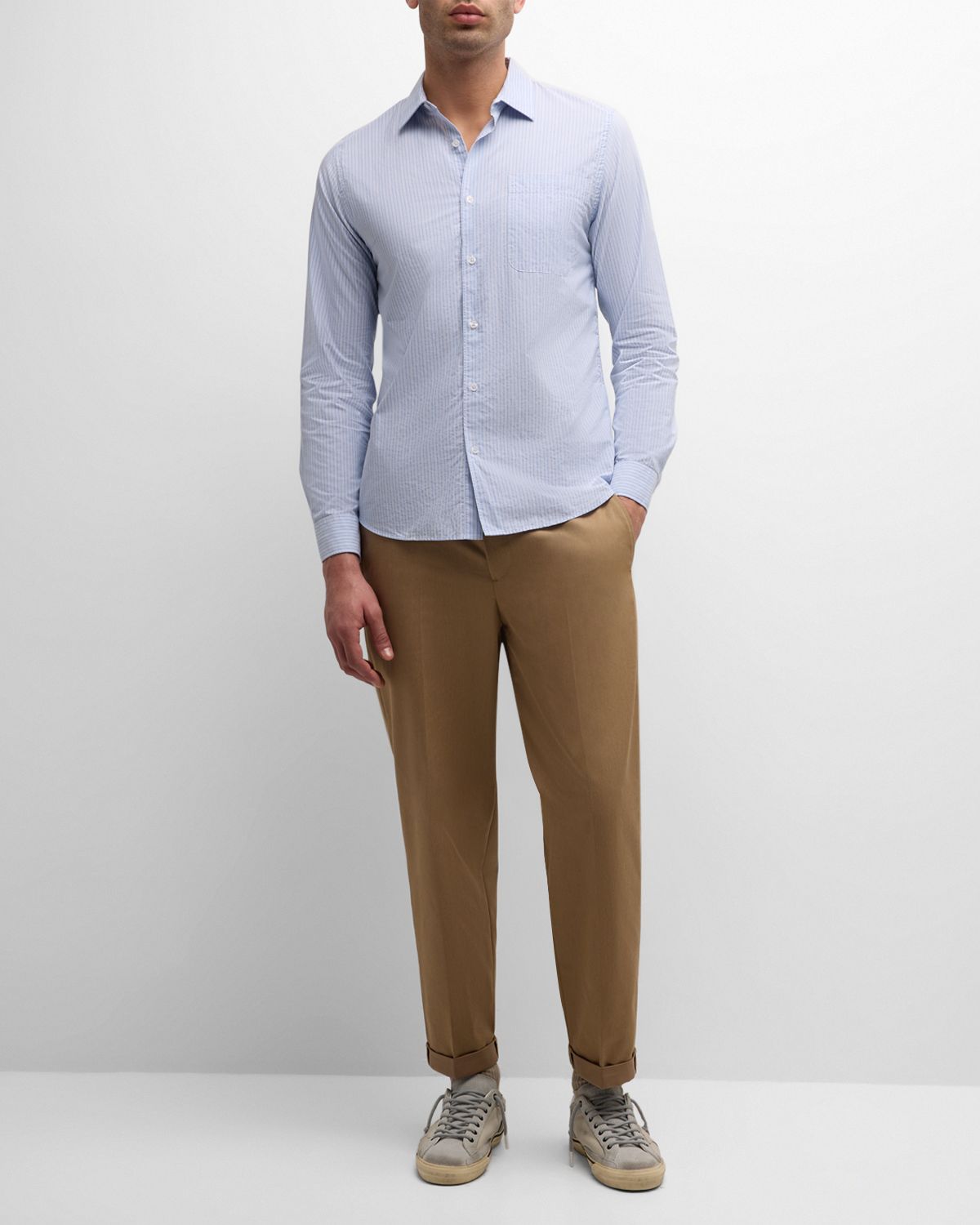 Golden Goose Men 's Comfort Cotton Chino Skate Pants | Thumbnail 6 Golden Goose Men 's Comfort Cotton Chino Skate Pants | Thumbnail 6