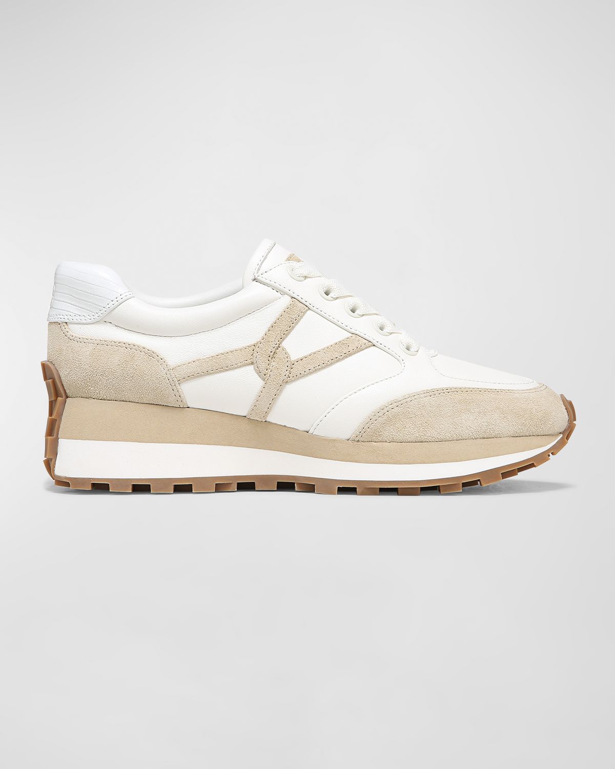Veronica Beard Valentina Mixed Leather Retro Sneakers | Thumbnail 5 Veronica Beard Valentina Mixed Leather Retro Sneakers | Thumbnail 5