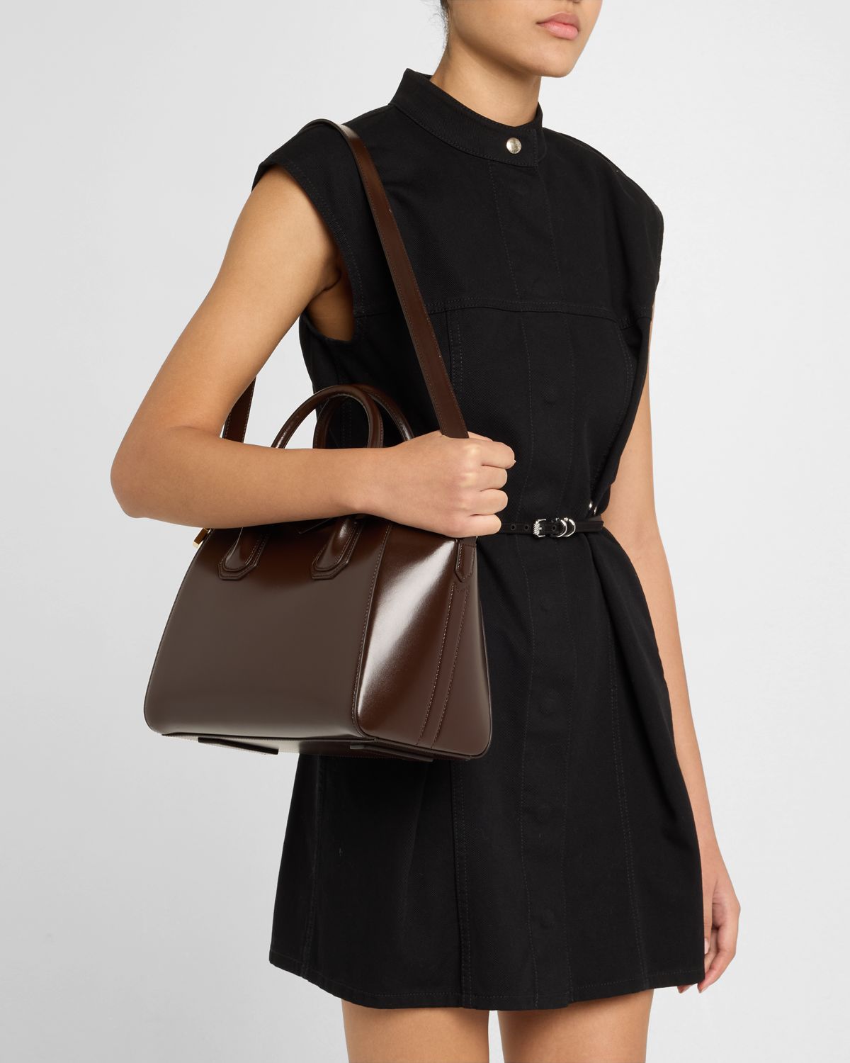 Givenchy Antigona Small Top Handle Bag in Box Leather