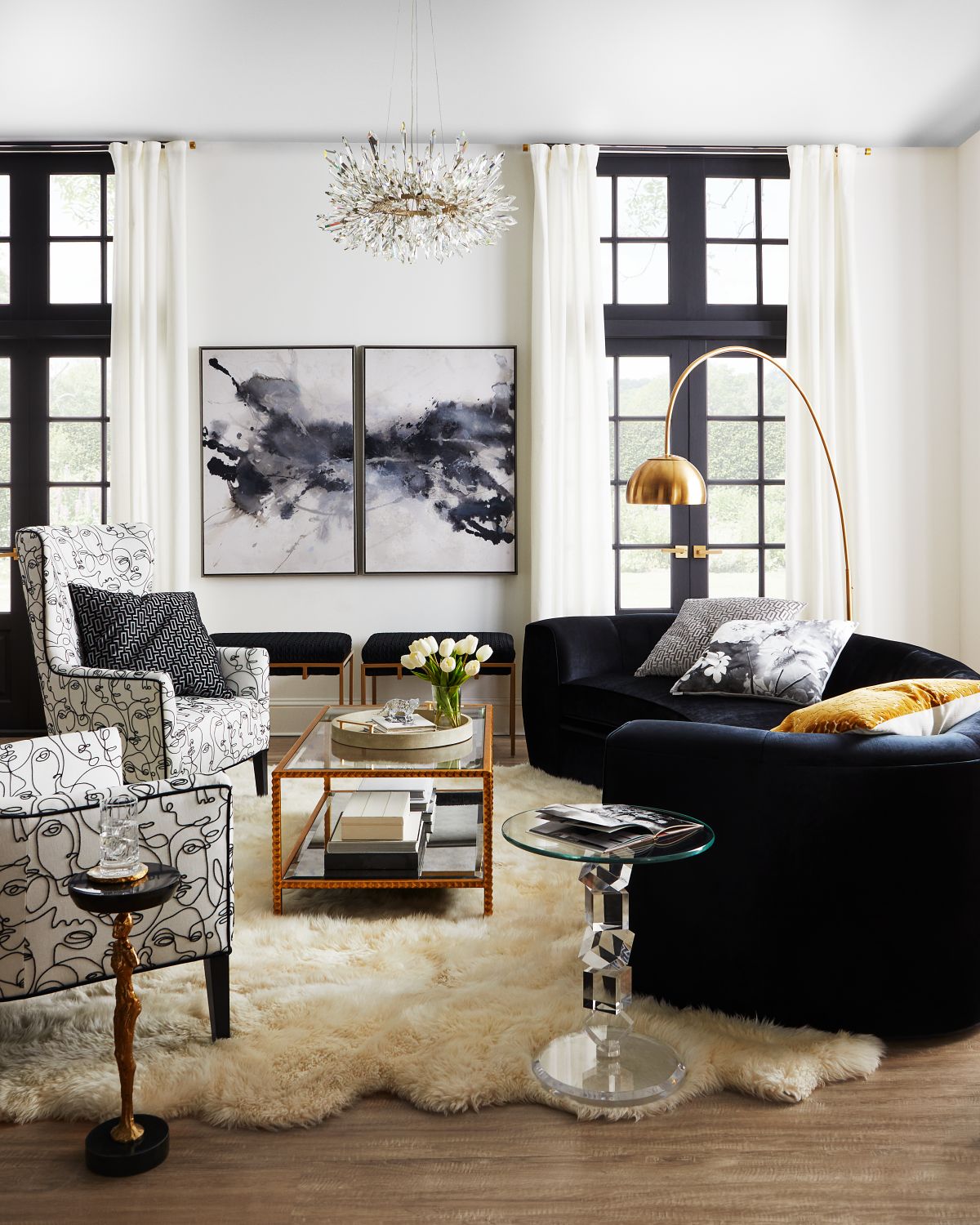 D.V. KAP Home Superbloom Pillow