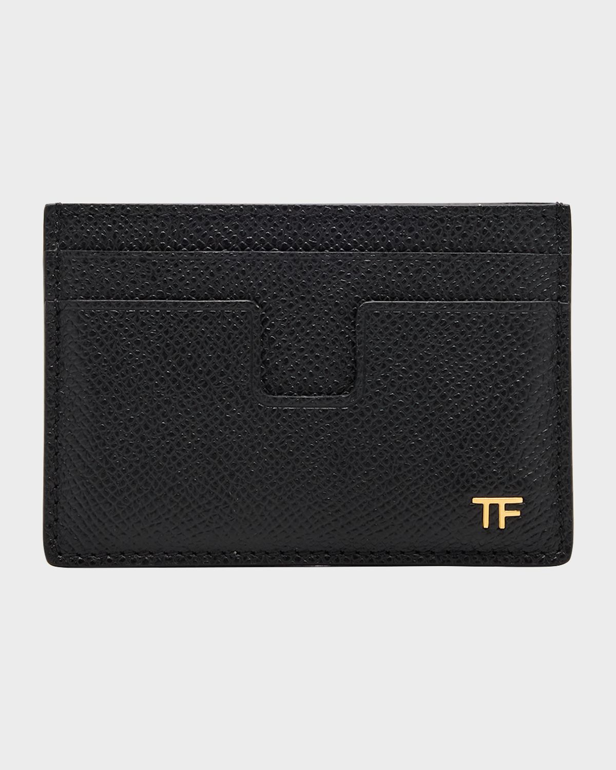 TOM FORD Men 's T-Line Leather Card Holder | Thumbnail 5