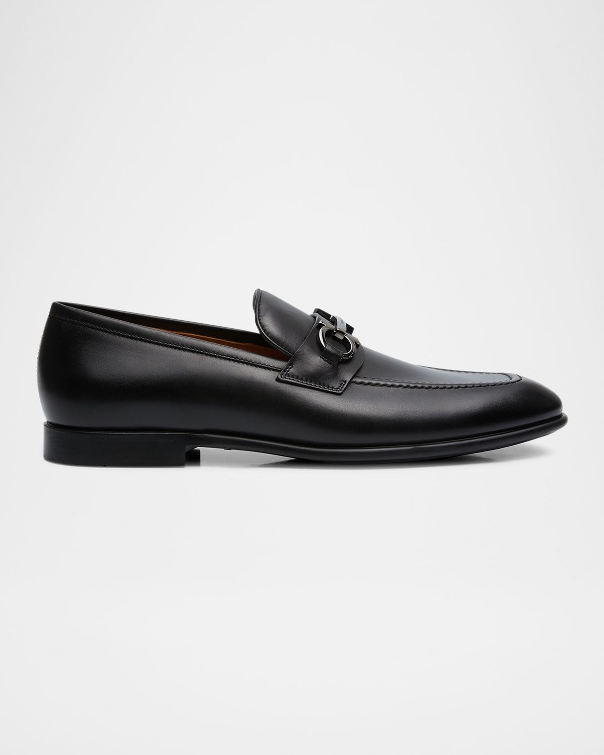 Ferragamo Men 's Foster Smooth Leather Gancini Bit Loafers | Thumbnail 6 Ferragamo Men 's Foster Smooth Leather Gancini Bit Loafers | Thumbnail 6