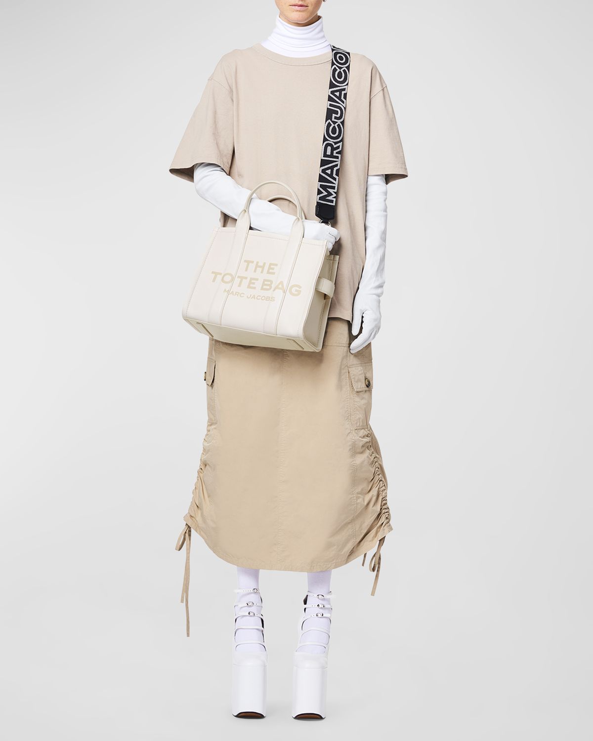 Marc Jacobs The Outline Monogram Webbing Strap | Thumbnail 3 Marc Jacobs The Outline Monogram Webbing Strap | Thumbnail 3
