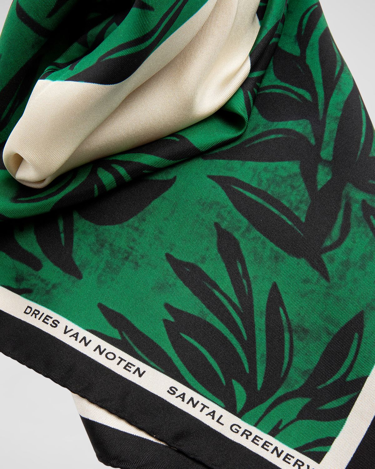 Dries Van Noten Santal Greenery Foulard