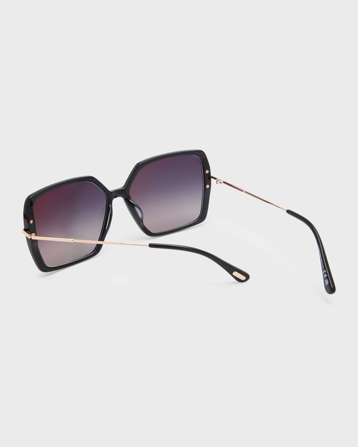 TOM FORD Joanna Mixed-Media Butterfly Sunglasses