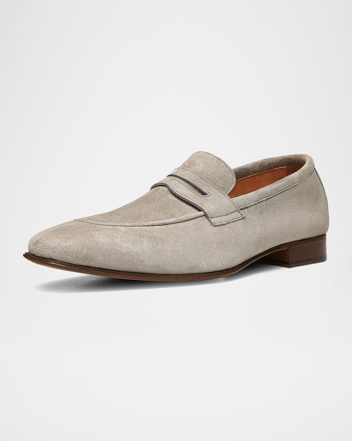 Donald Pliner Men 's Jayce Suede Penny Loafers
