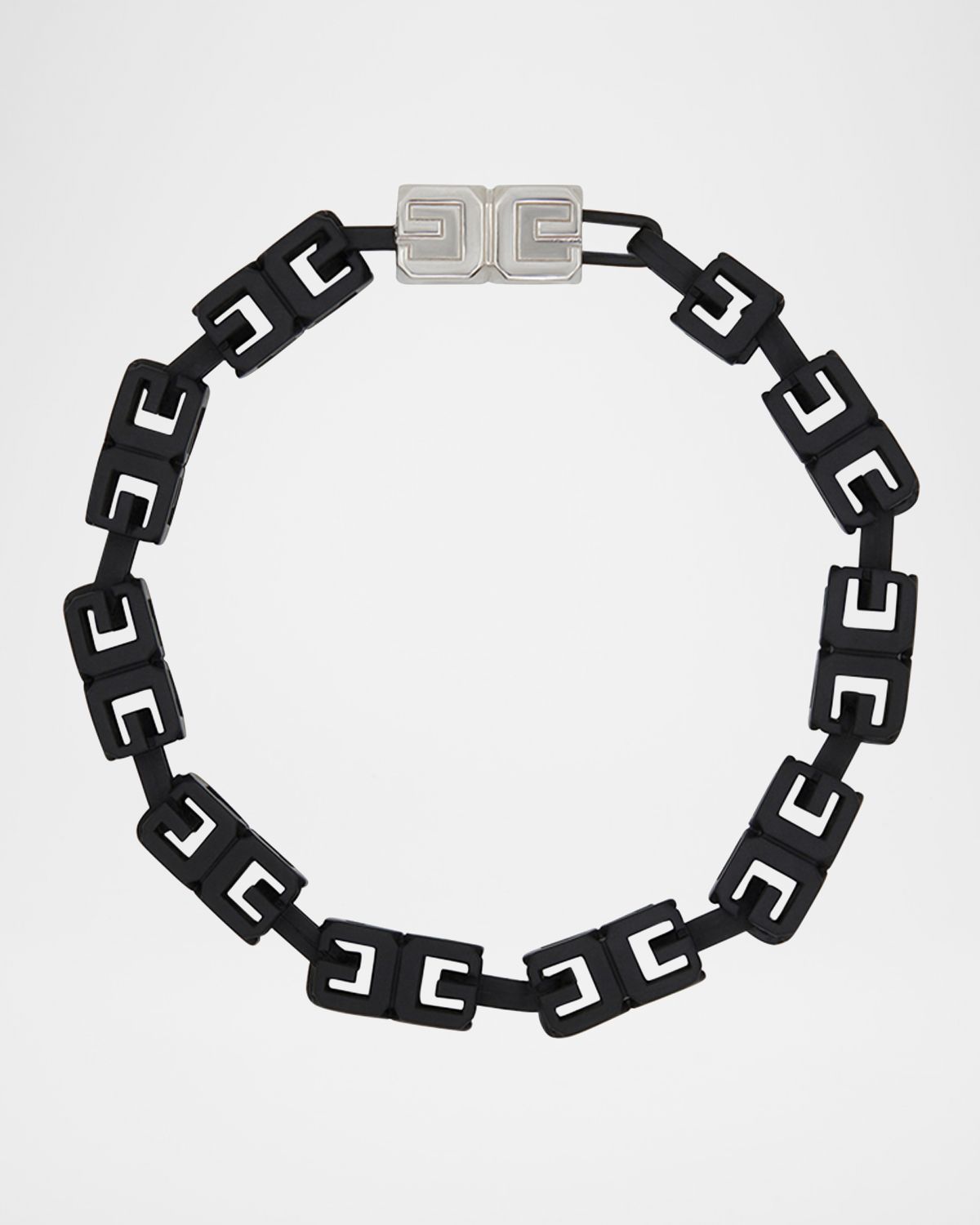 Givenchy Men 's Enamel G-Cube Necklace