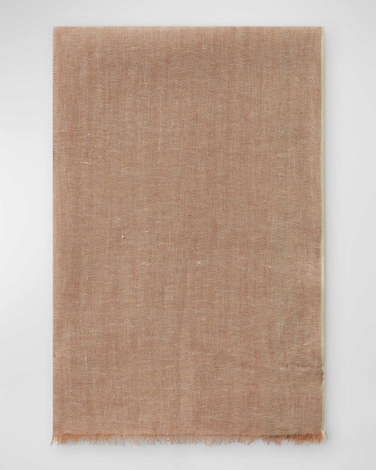 Loro Piana Striped Linen-Silk Stole