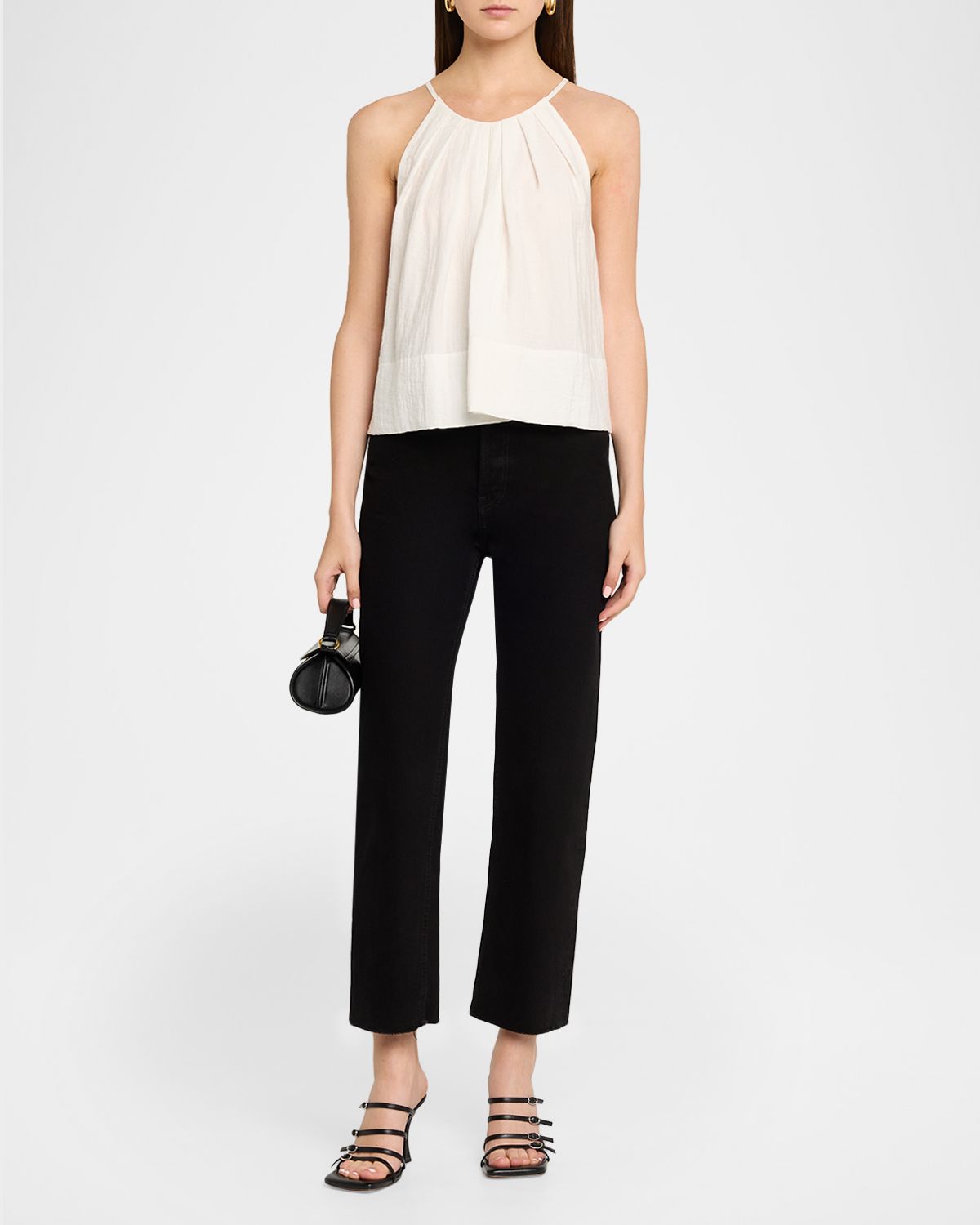 A.L.C. Caroline Pleated Scoop-Neck Top | Thumbnail 6