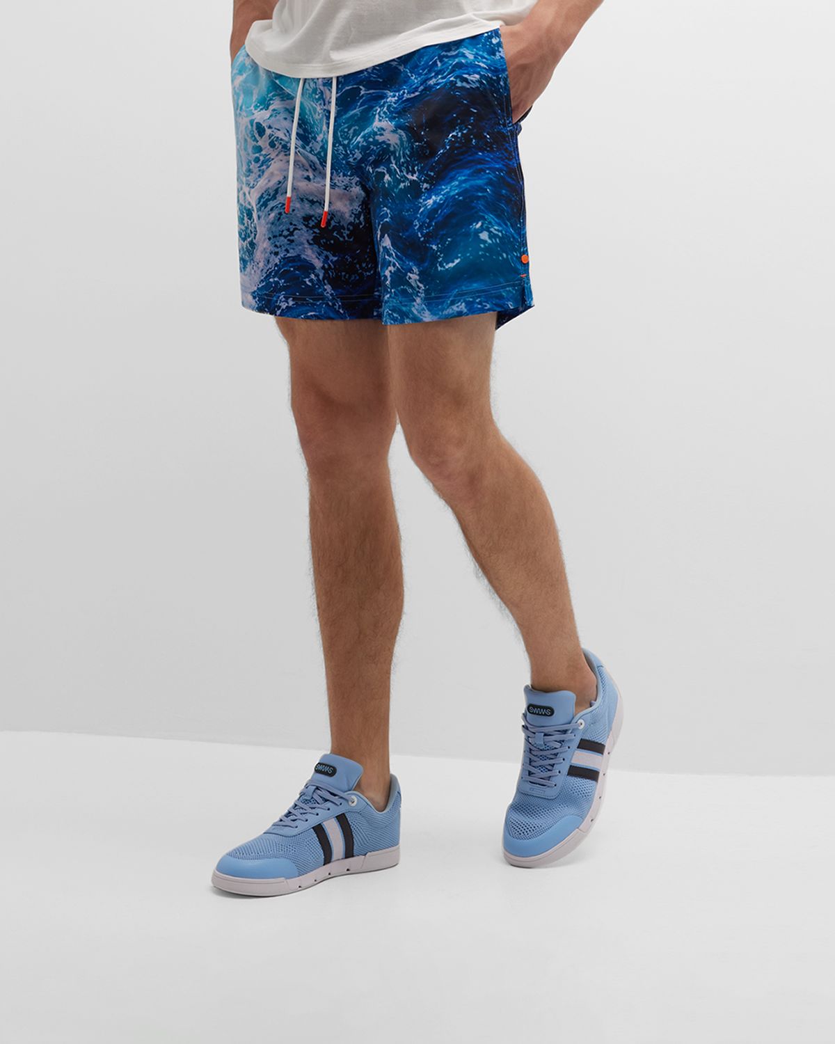 Swims Men 's Solaro Knit Low-Top Sneakers