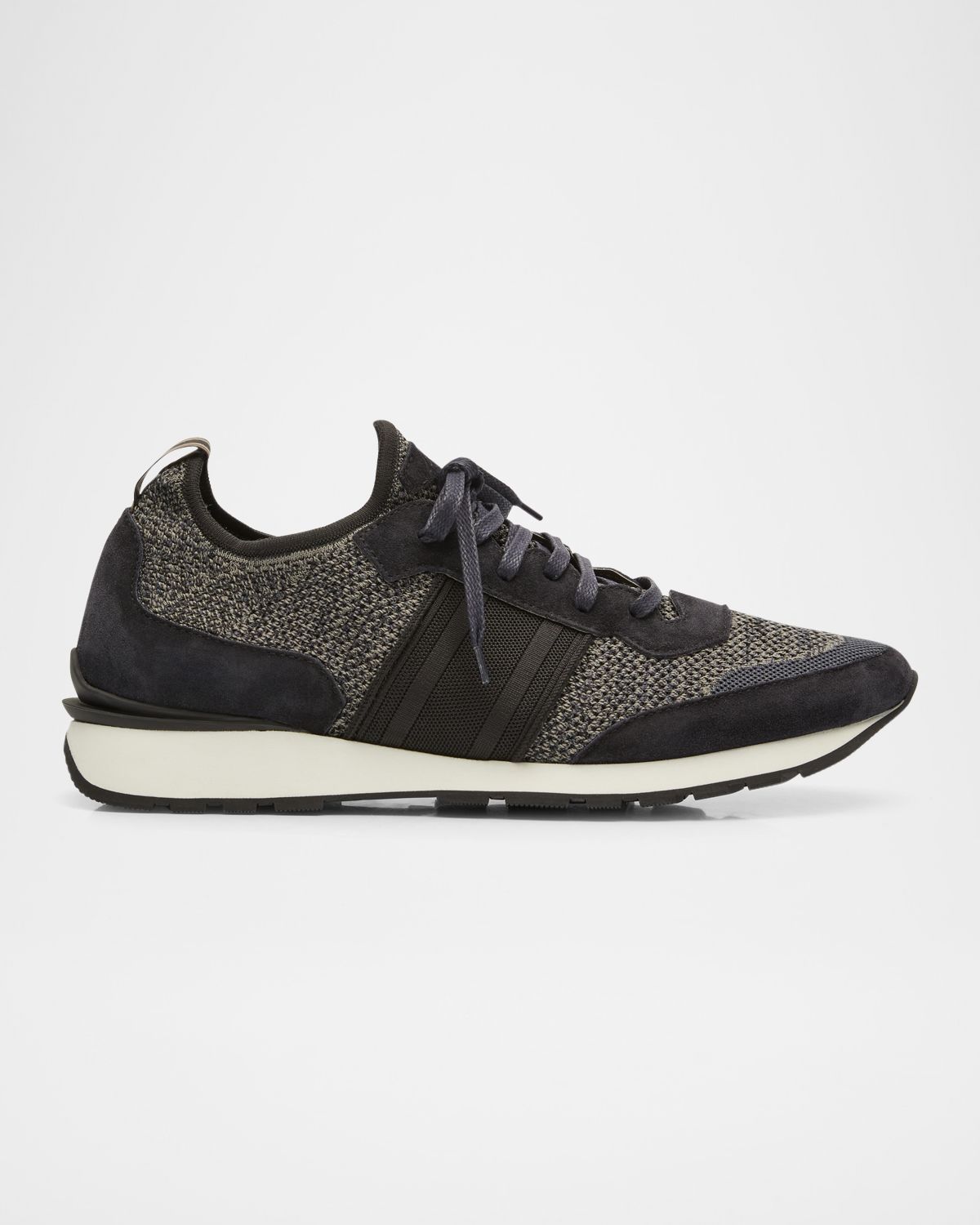 Brioni Men 's Knit Runner Sneakers