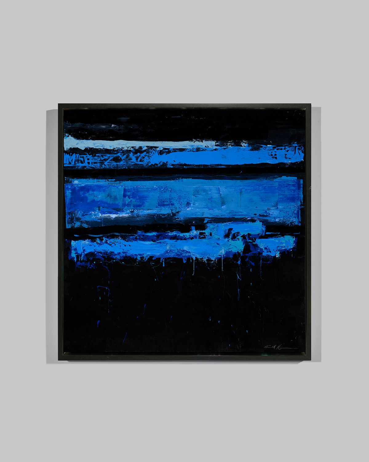 RFA Fine Art "Noir Et Bleu" Giclee Canvas Art by Robert Robinson | Thumbnail 3