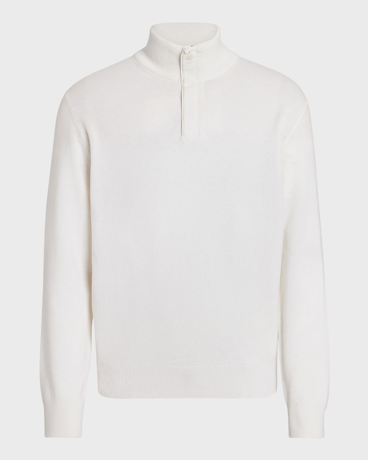 ZEGNA Men 's Oasi Cashmere Zip Mock Neck Sweater | Thumbnail 4 ZEGNA Men 's Oasi Cashmere Zip Mock Neck Sweater | Thumbnail 4