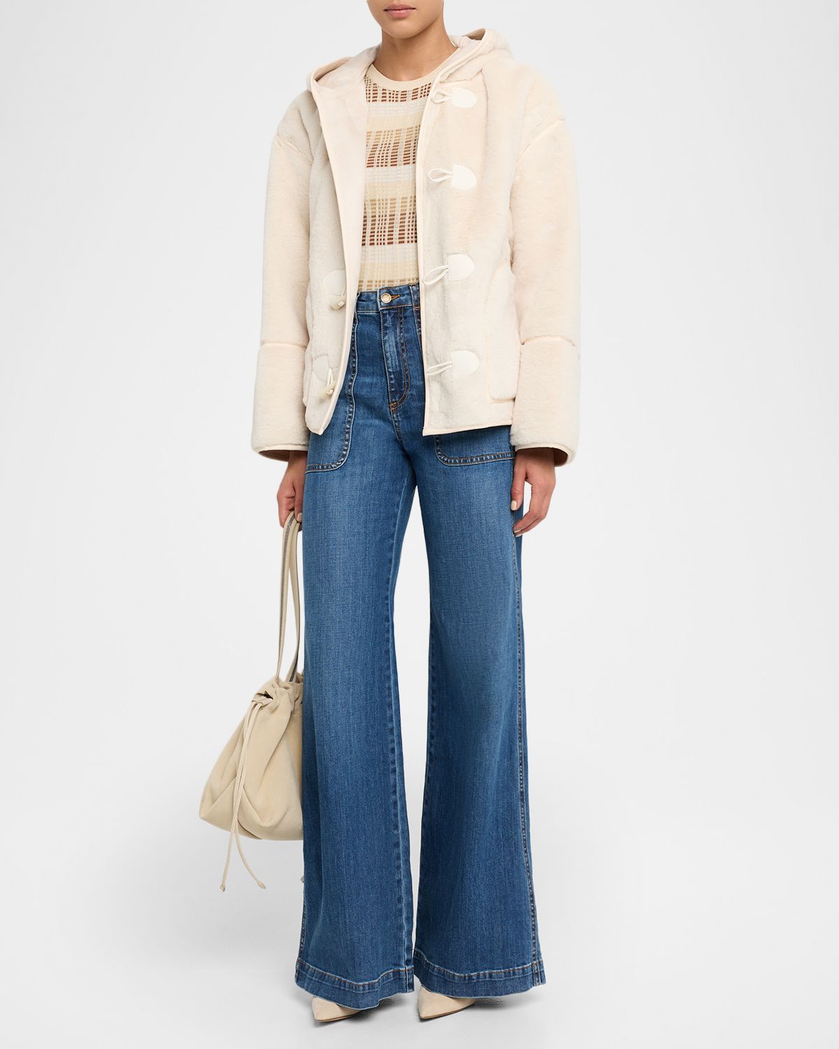 Ramy Brook Theodora Wide-Leg Jeans