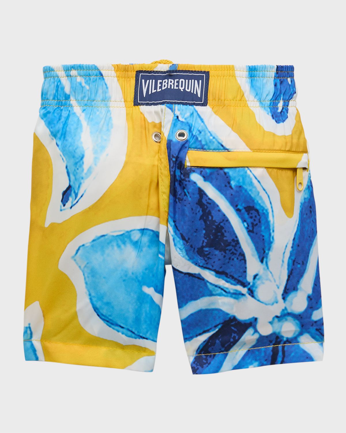 Vilebrequin Boy 's Floral-Print Swim Shorts, Size 2-10 | Thumbnail 3
