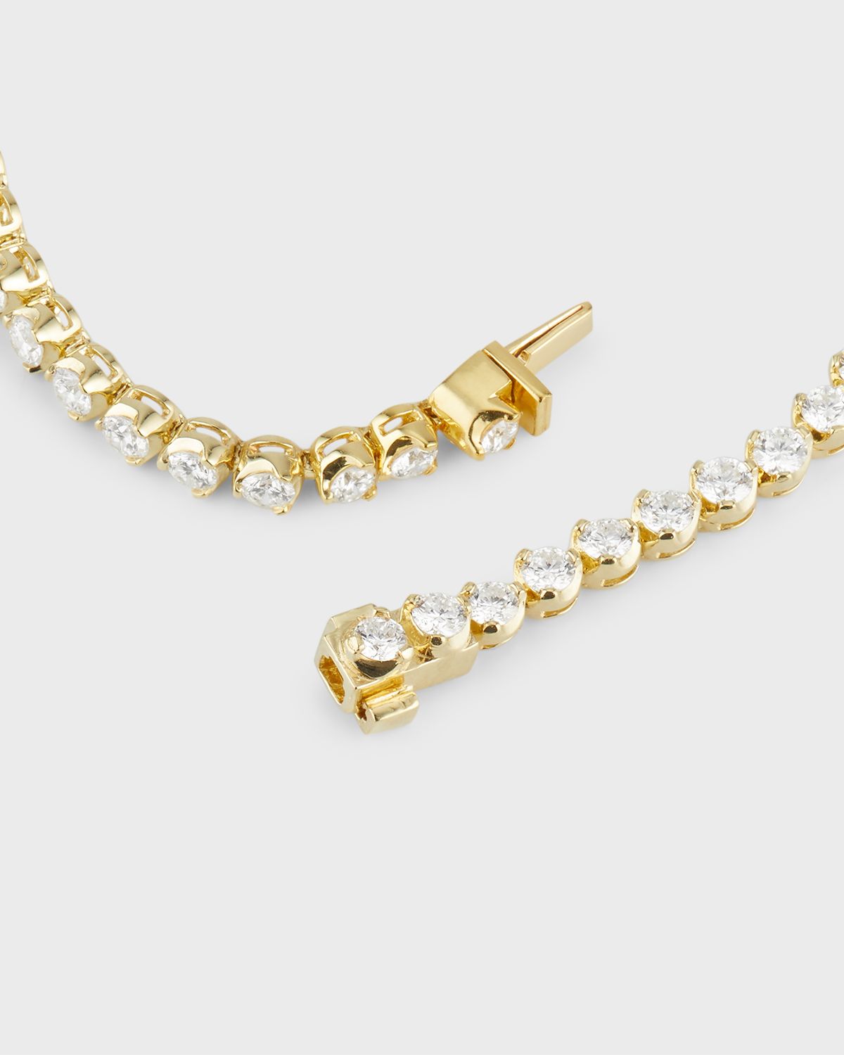 Roberto Coin 18K Gold Diamond Tennis Bracelet | Thumbnail 2