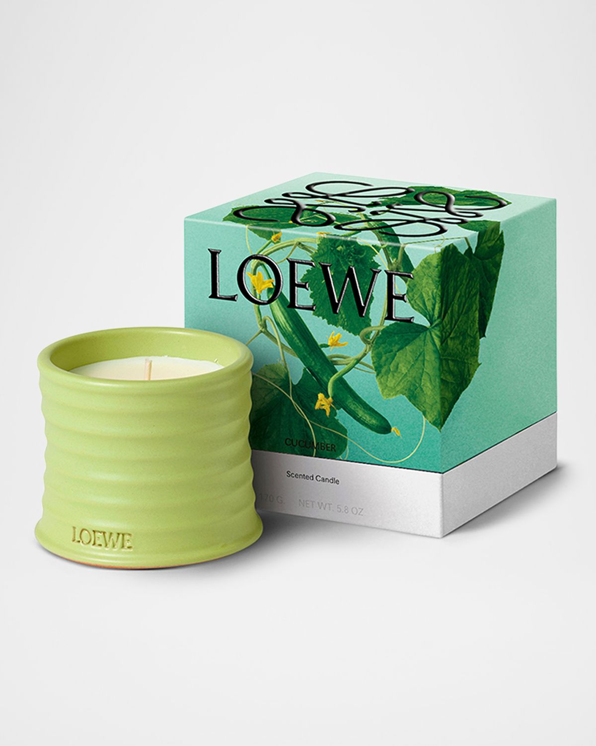 Loewe Small Cucumber Candle, 5.8 oz.