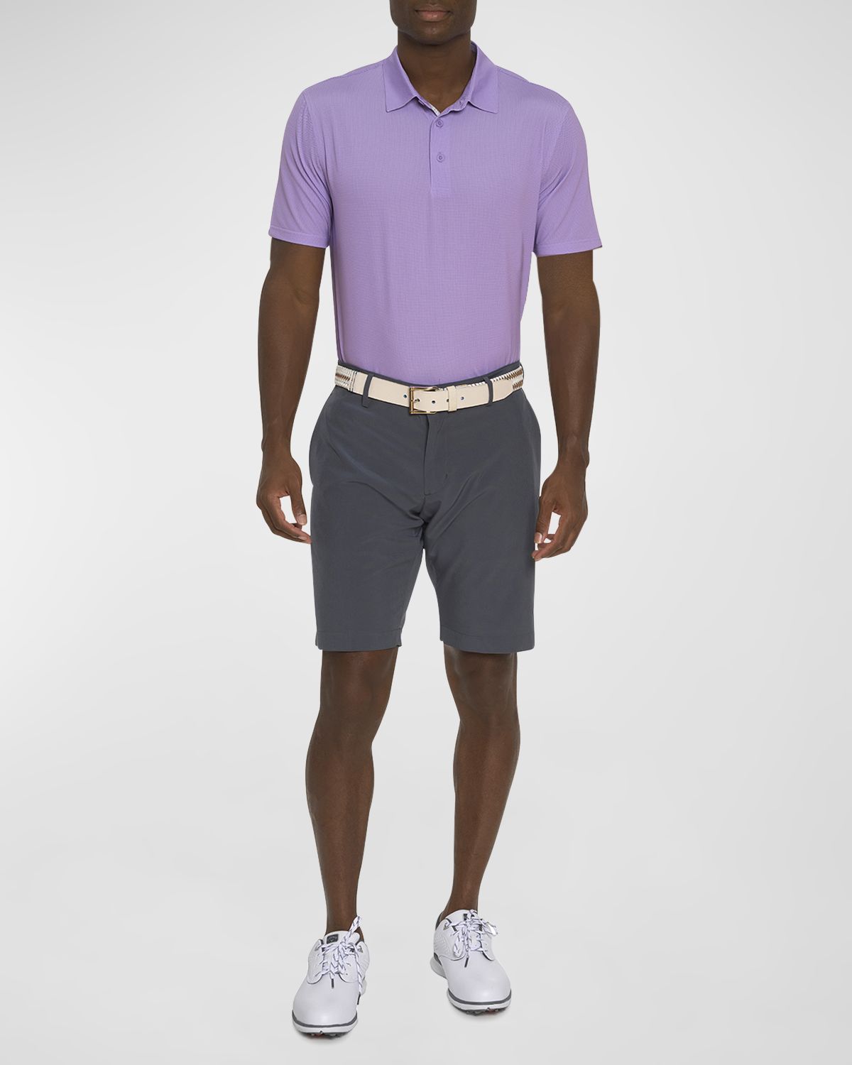 Robert Graham Men 's Hyde Stretch Polo Shirt