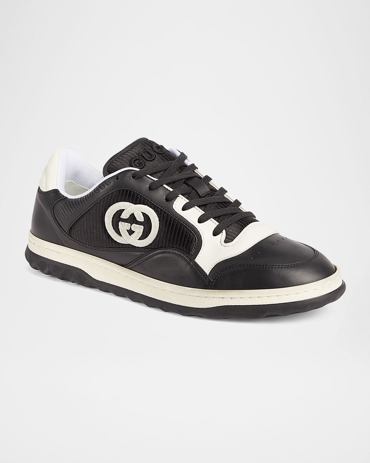 Gucci Men 's Embroidered GG Low-Top Sneakers