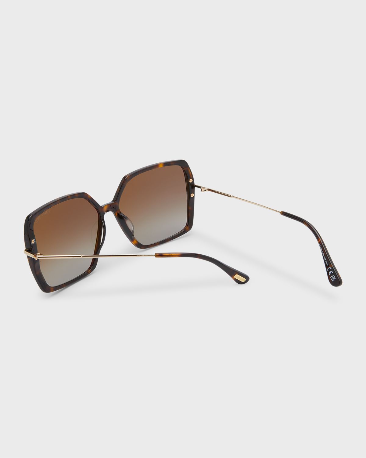 TOM FORD Joanna Mixed-Media Butterfly Sunglasses