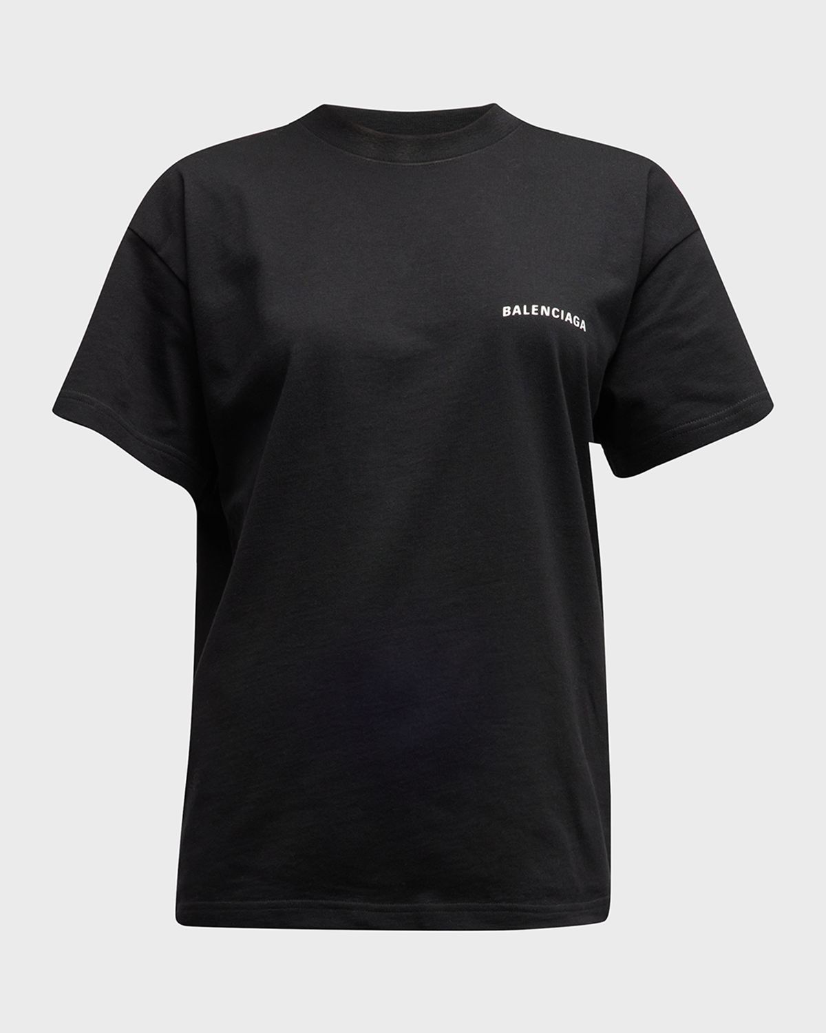 Balenciaga Logo Print Vintage Jersey Shirt