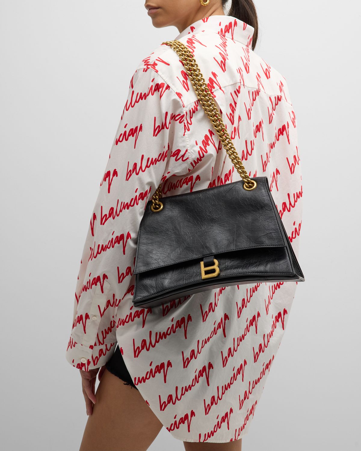 Balenciaga Crush Medium Chain Bag