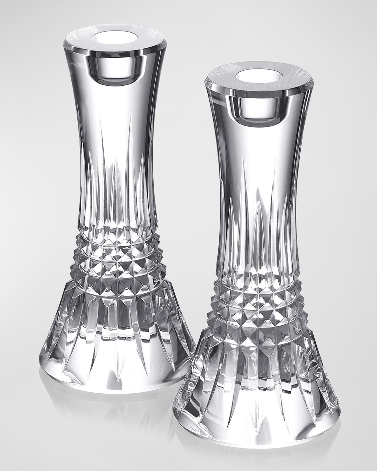 Waterford Crystal Lismore Diamond Candlesticks, Set of 2