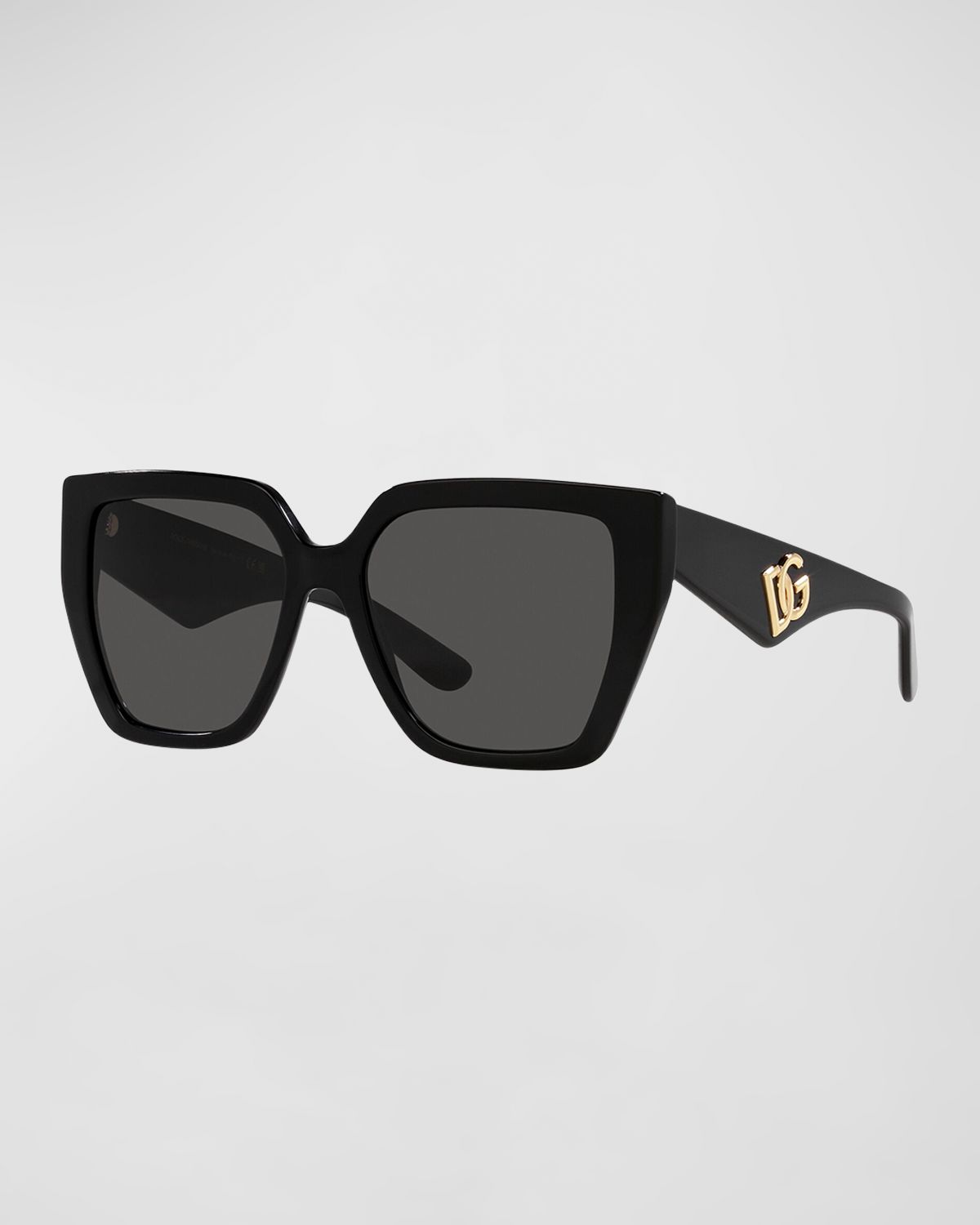 Dolce & Gabbana Oversized Acetate Cat-Eye Sunglasses