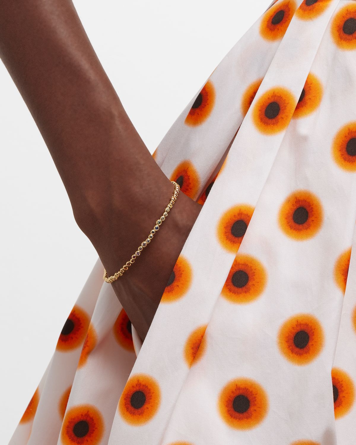 Ippolita 18K Starlet Bangle in Sapphire Rainbow