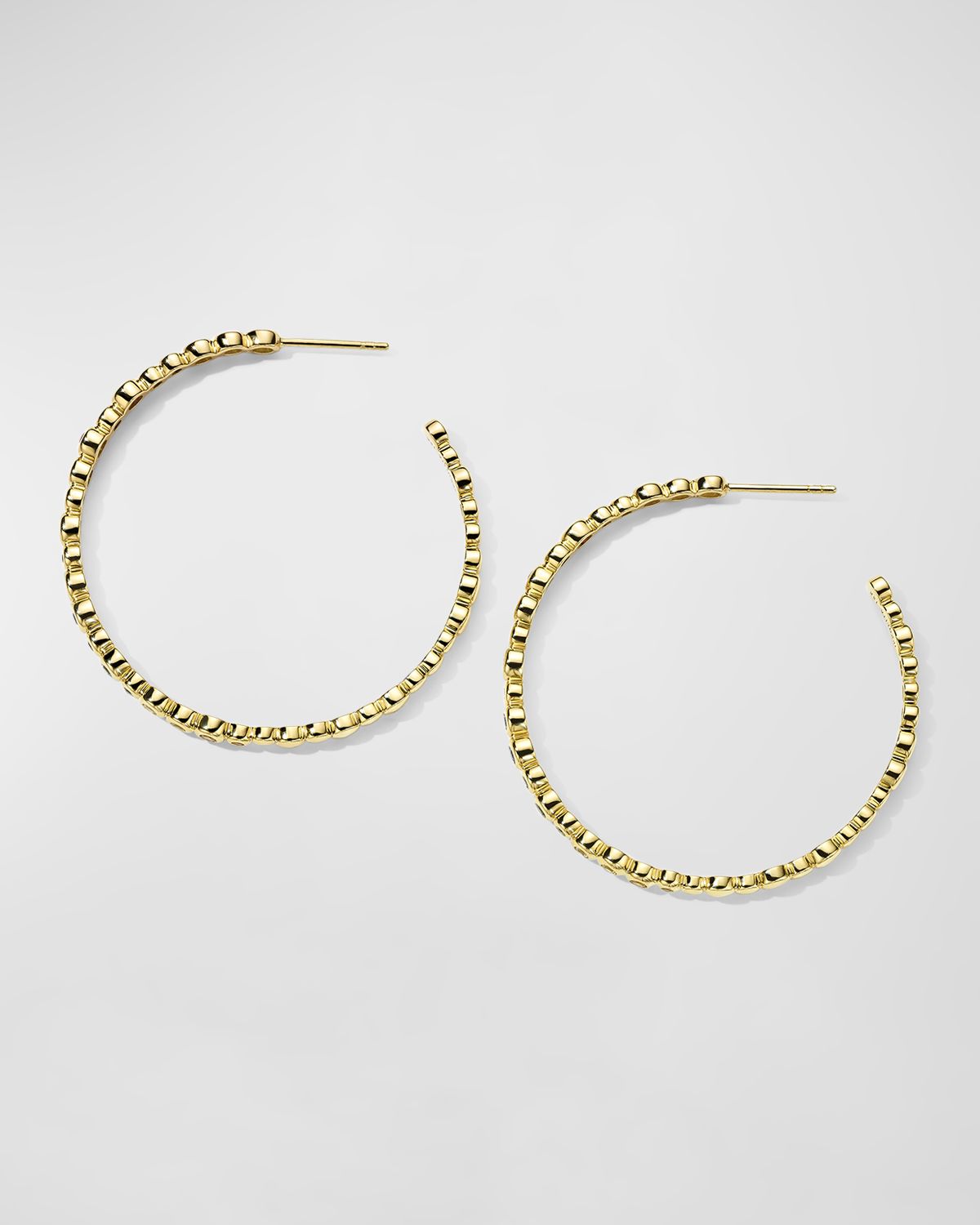 Ippolita 18K Starlet Hoop Earrings with Mixed Sapphires