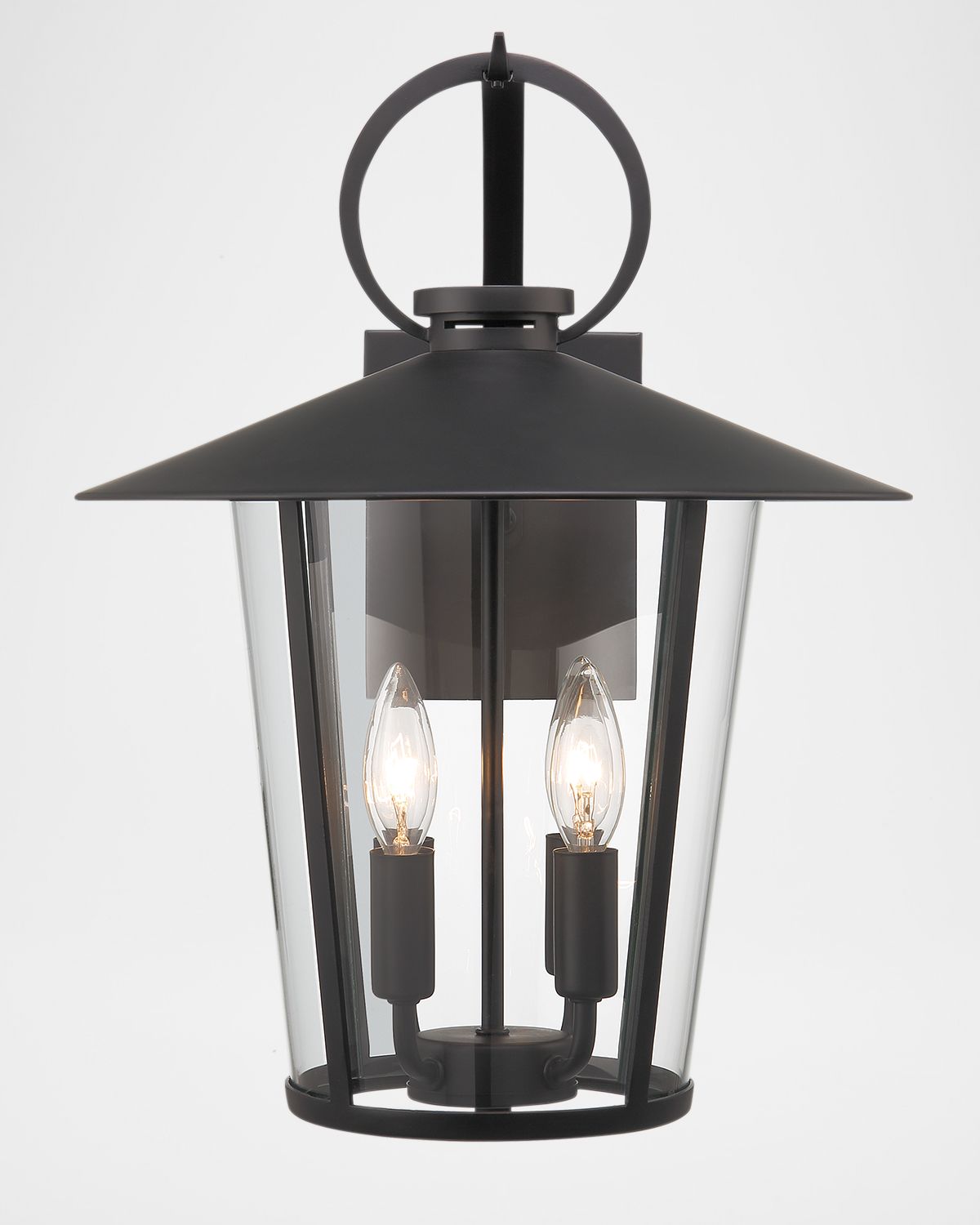 Crystorama Andover 4-Light Matte Outdoor Sconce