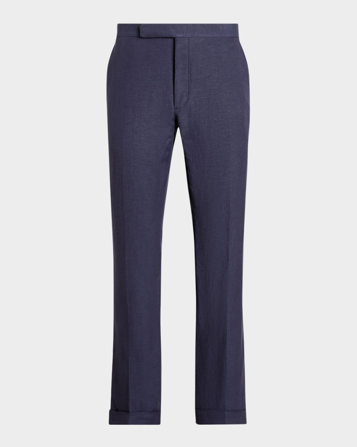 Ralph Lauren Purple Label Men 's Gregory Hand-Tailored Silk-Linen Trouser