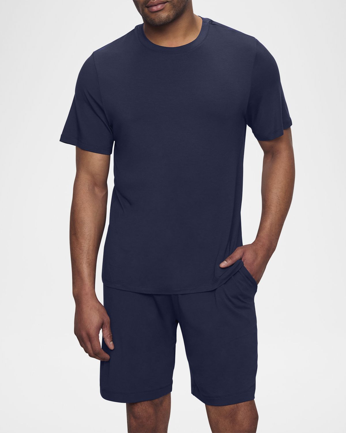 Eberjey Men 's Henry Short Pajama Set