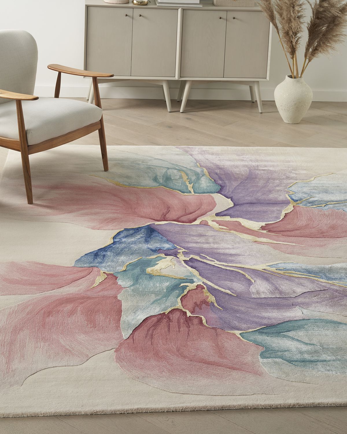 Nourison Petals in  Hand-Tufted Rug | Thumbnail 5