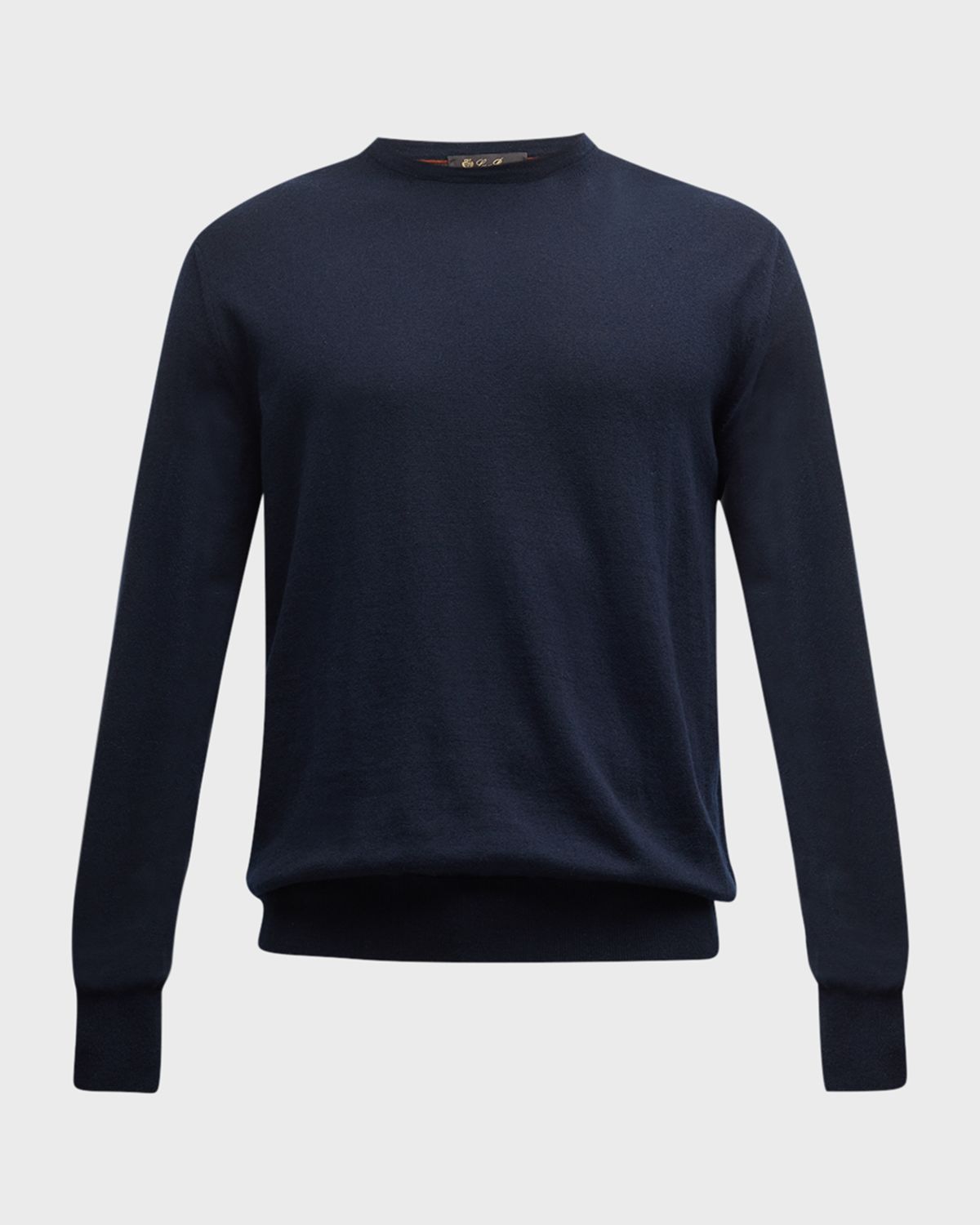 Loro Piana Men 's Girocollo Cash Light Crewneck Sweater