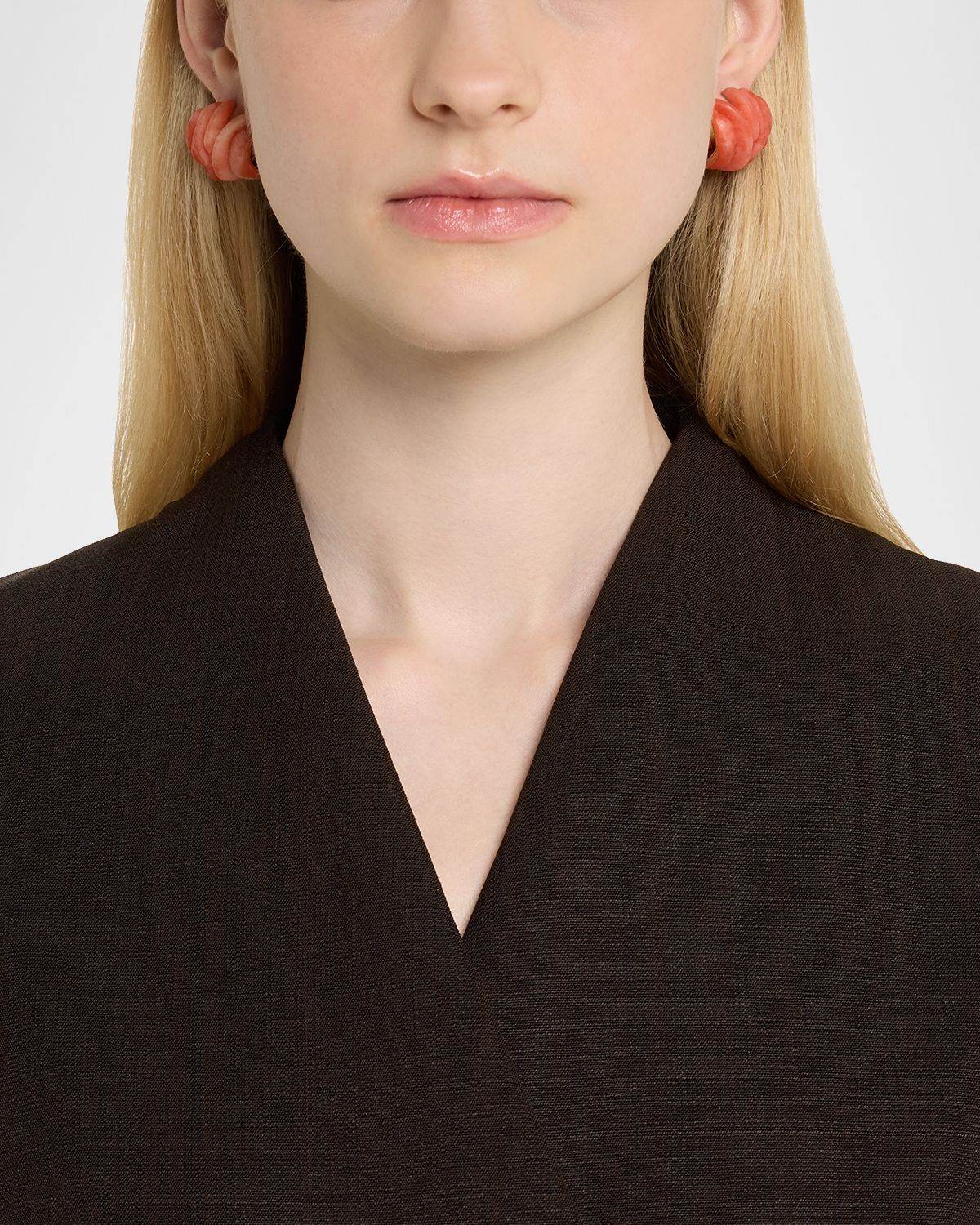 Completedworks Clash Sterling Silver Bio-Resin Post Earrings
