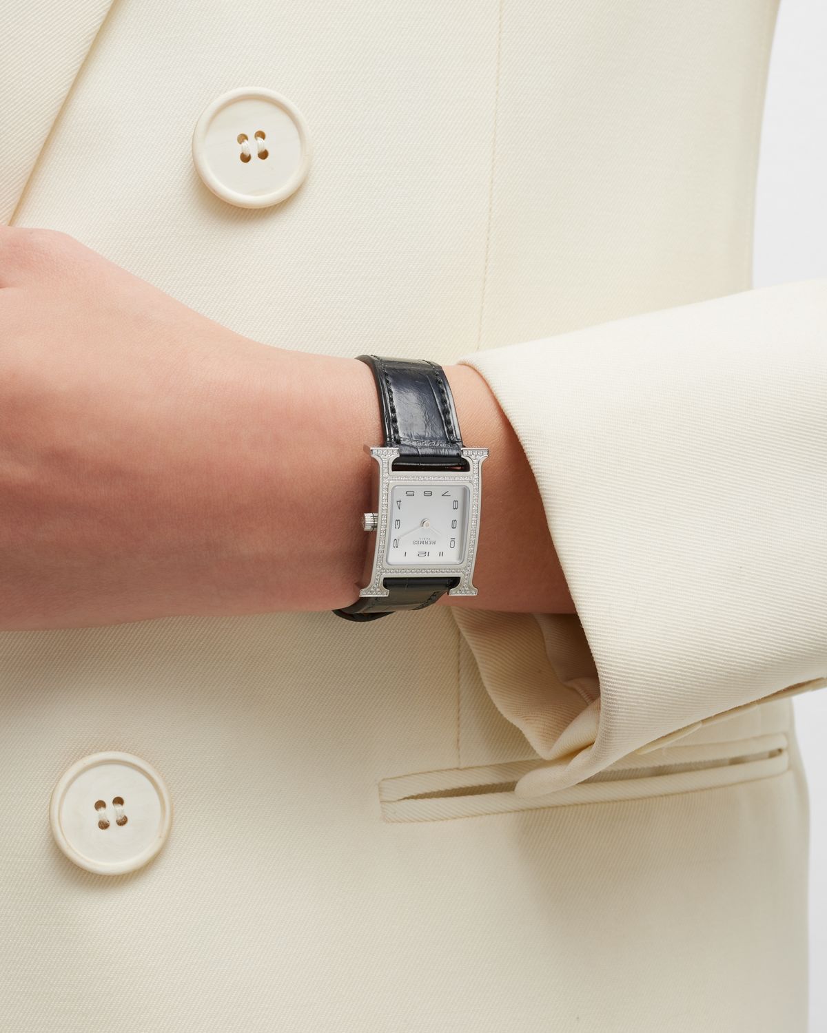 Hermes Heure H Watch, Small Model, 25 MM