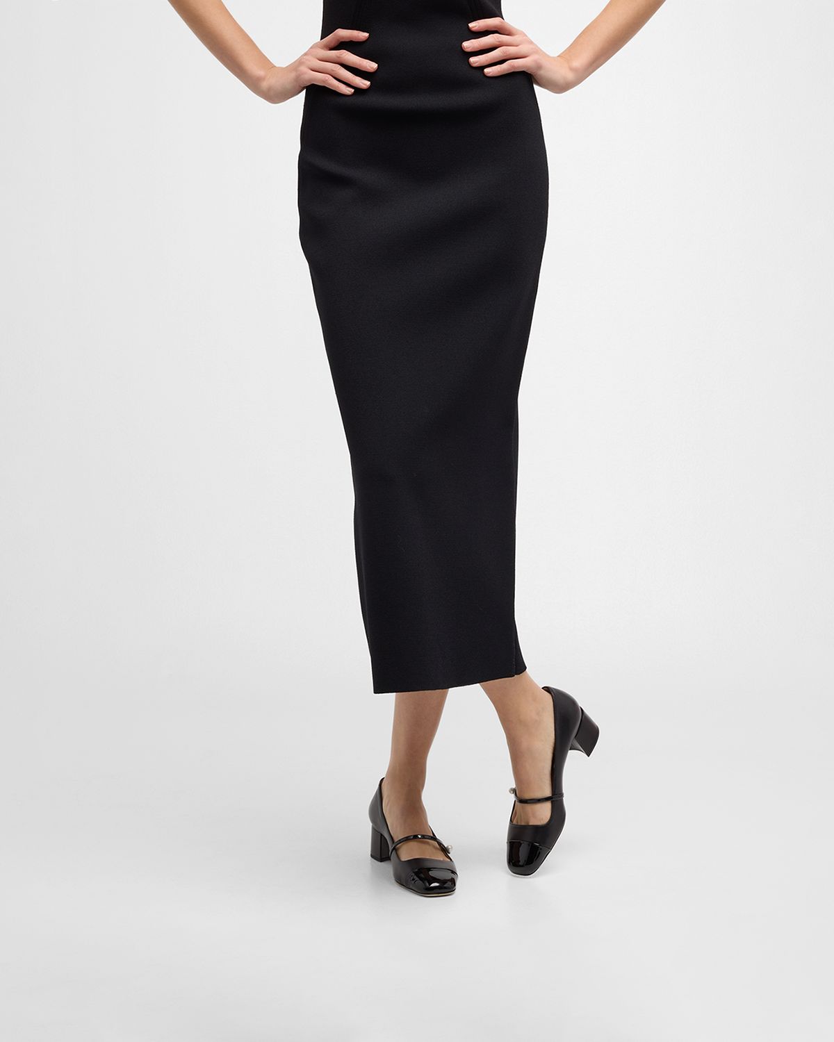 Jimmy Choo Elisa Mary Jane Ballerina Pumps