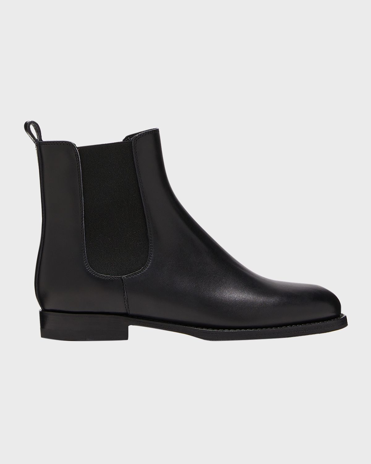 Manolo Blahnik Chelsa Leather Chelsea Ankle Booties | Thumbnail 5
