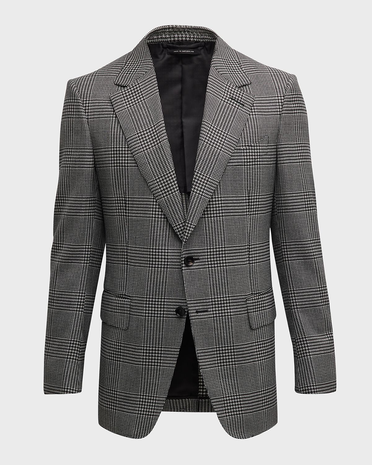 TOM FORD Men 's Shelton Glen Plaid Sport Jacket
