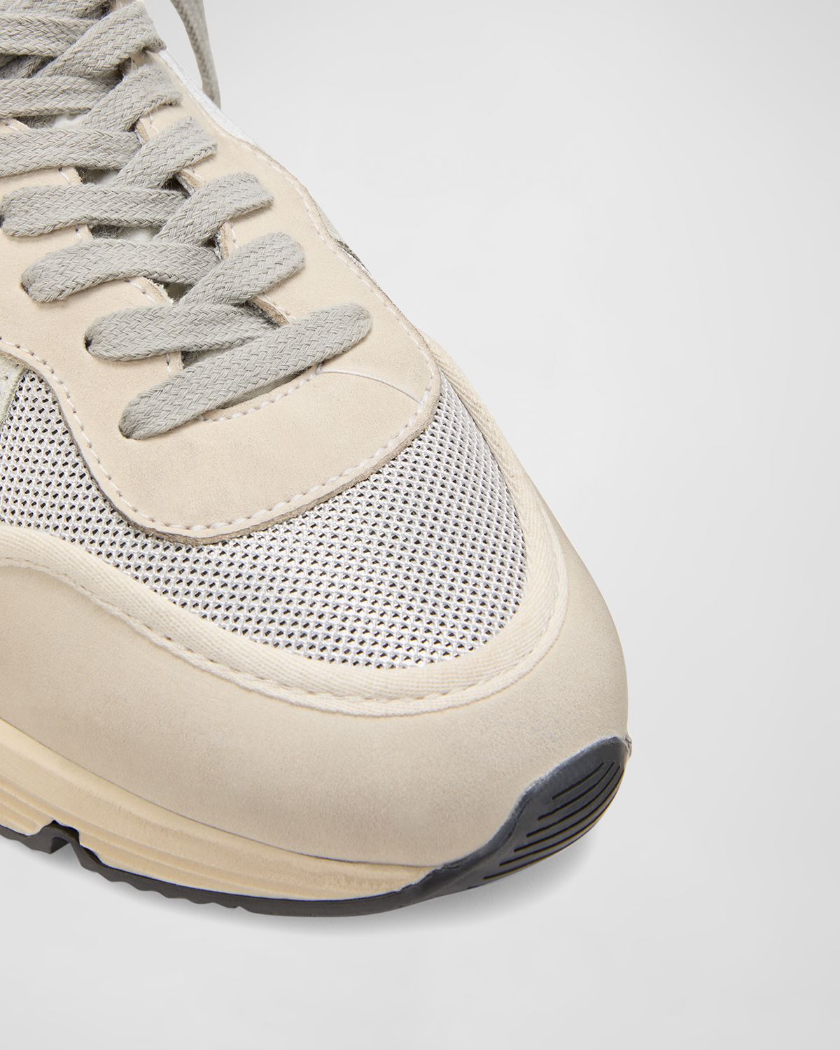 Golden Goose Star Nylon Leather Running Sneakers | Thumbnail 4