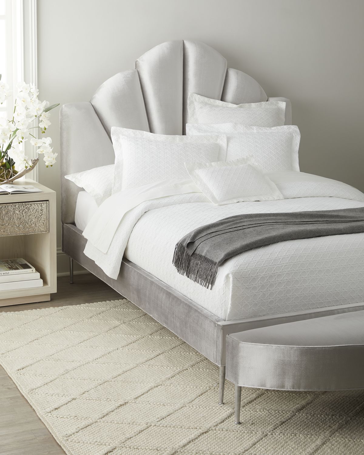 Haute House Kennedi Queen Platform Bed