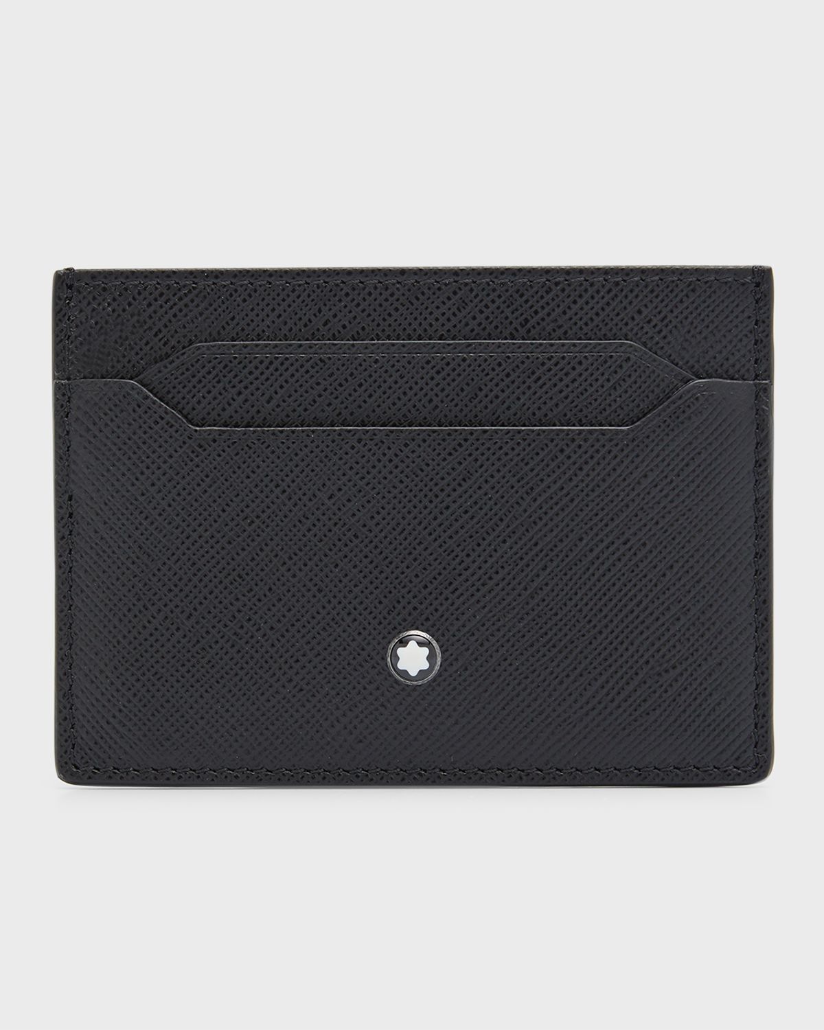 Montblanc Men 's Saffiano Leather Sartorial Card Holder