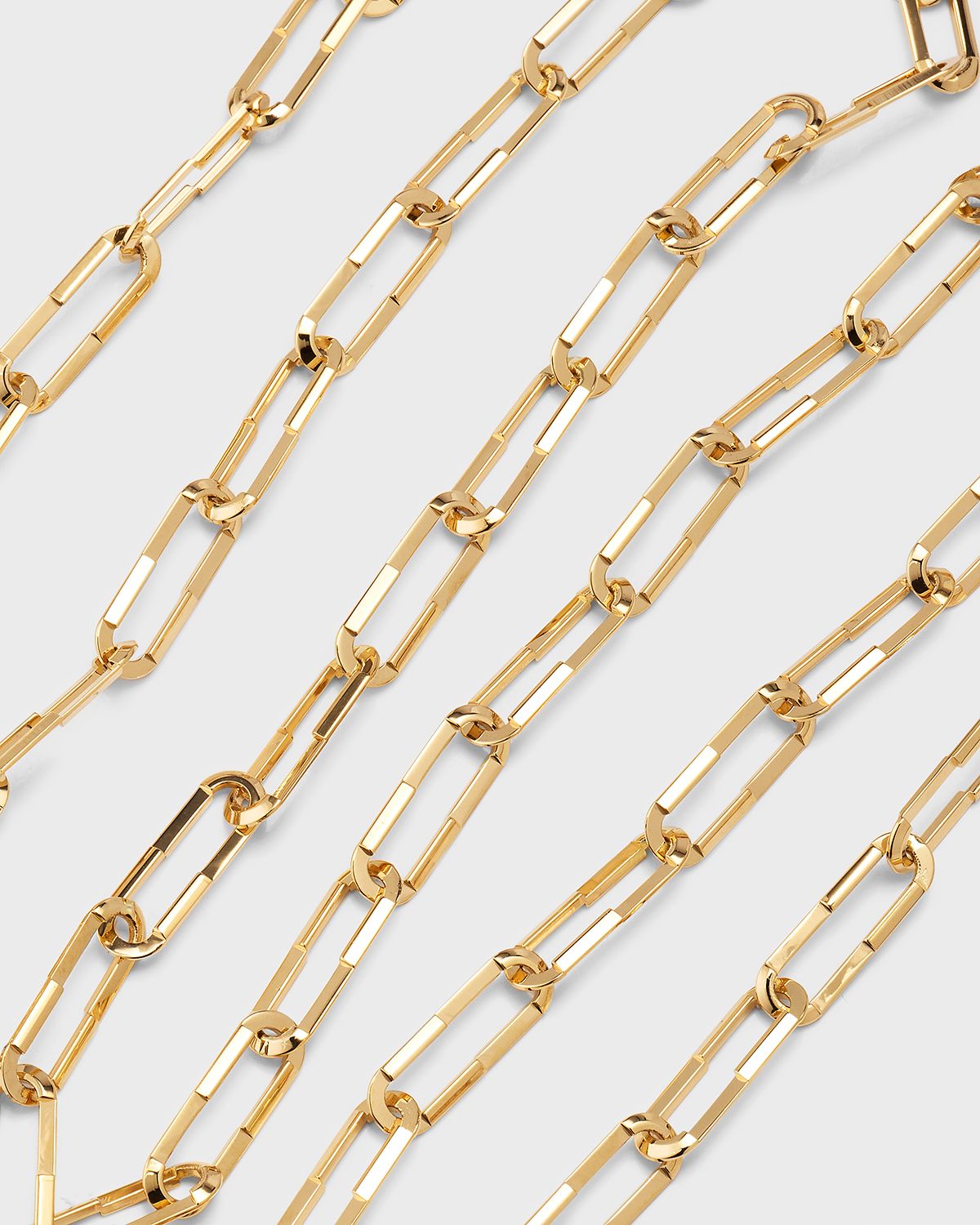 Gucci Link to Love Necklace in 18K Yellow Gold, 27.5"L