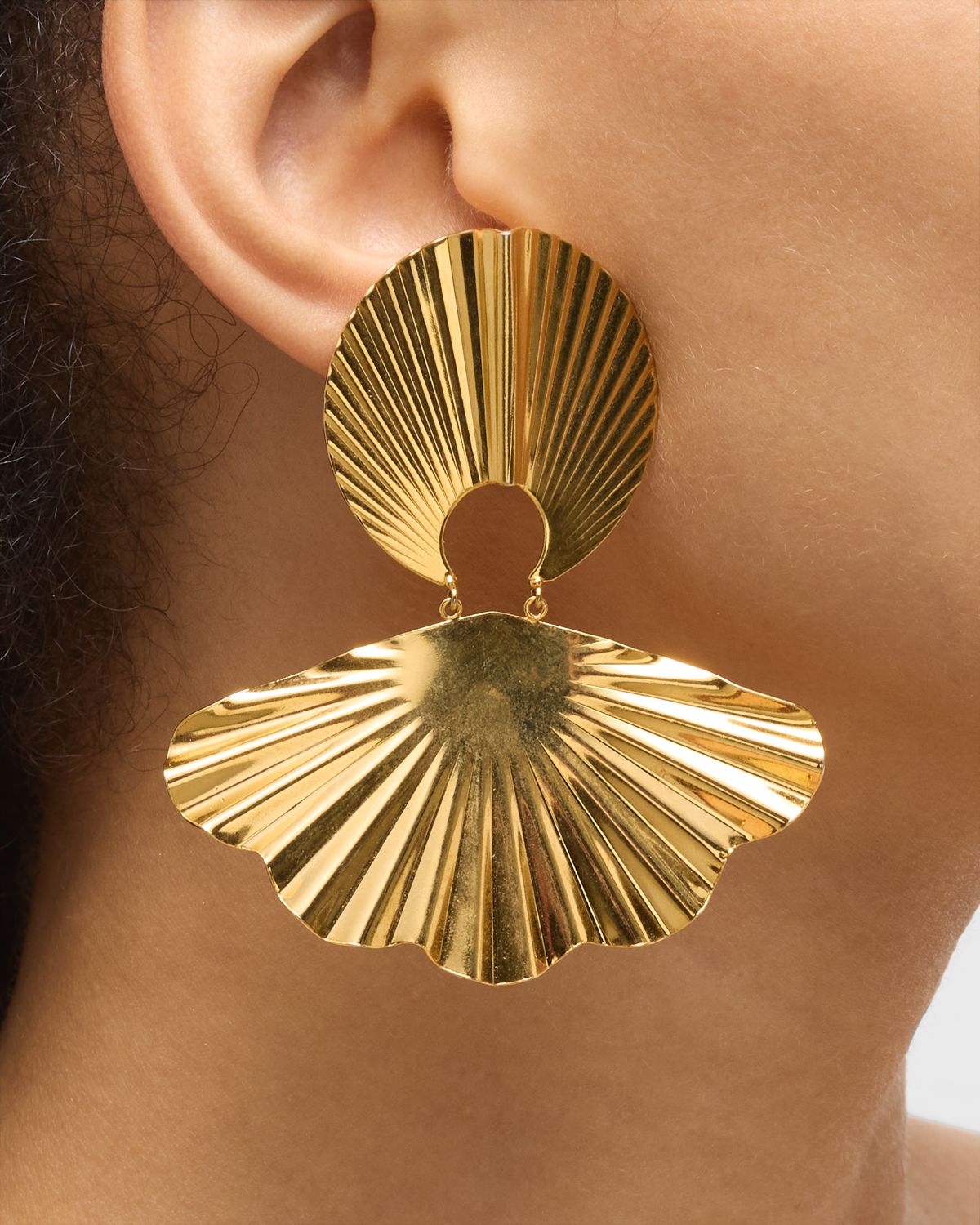 Jennifer Behr Nerissa Clip-On Drop Earrings