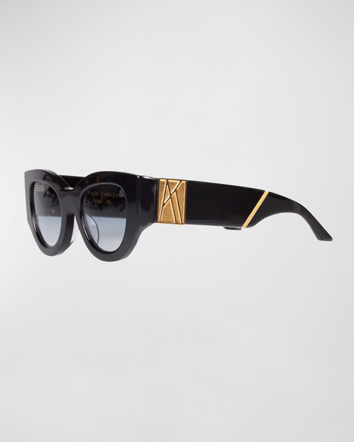 Anna-Karin Karlsson Lucky Goes to Vegas Embellished Acetate & Metal Cat-Eye Sunglasses