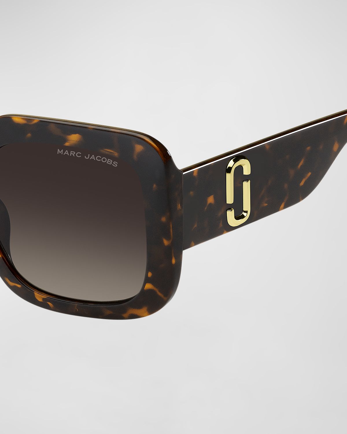 Marc Jacobs J Marc Logo Square Acetate Sunglasses