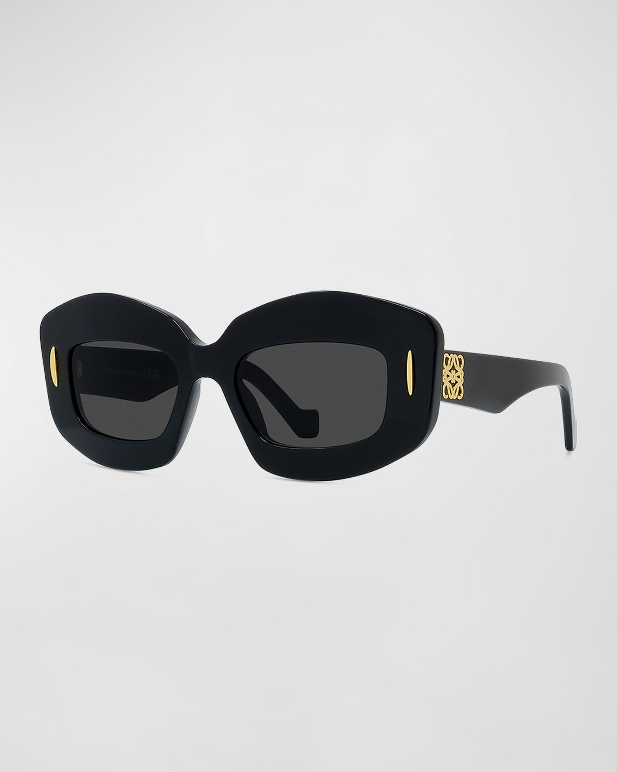 Loewe Anagram Acetate Rectangle Sunglasses | Thumbnail 6